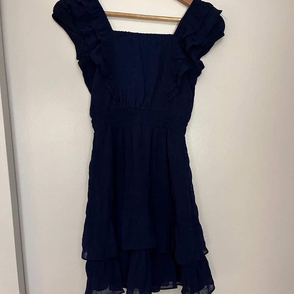Ruffled Betsy Johnson Mini Dress